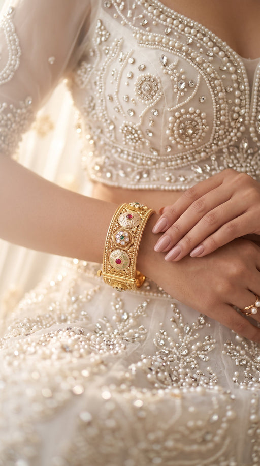 What Is a Kada? Closed Bracelet, Often Openable, Not a Thin Bangle Stack