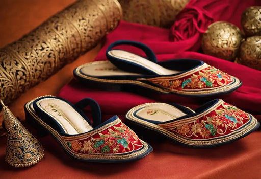 Step into Elegance: The Best Embroidery Chappal and Slippers for Ladies - cunei