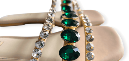 Emerald Green Flats for Women - Daily & Office Wear - Image 7 - Cunei India