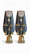 Pink Stone Kashmiri Earrings for Women