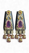 Lavender Laxmi Dangling Earrings for Women