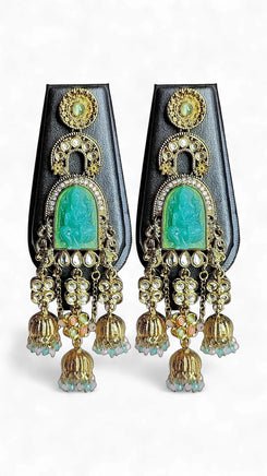 Aqua Laxmi Dangling Earrings for Women