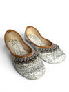 White Ghungroo Jutti for Women