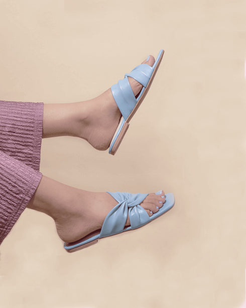 Blue Arctic Flats for Women - Daily & Office Wear - Image 1 - Cunei India