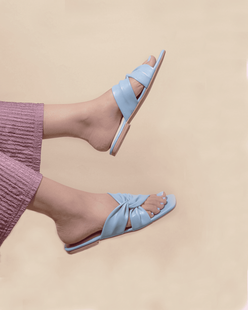 Blue Arctic Flats for Women - Daily & Office Wear - Image 1 - Cunei India