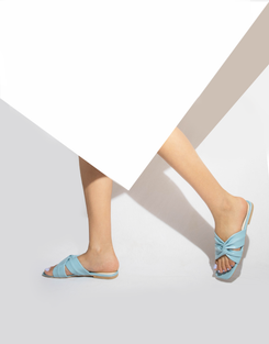 Blue Arctic Flats for Women - Daily & Office Wear - Image 2 - Cunei India