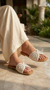 Beads Embellished Flats for Women - Casual and Festive Wear - view 3