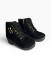 Black Laces K-Pop Boots - view 2