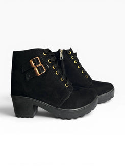 Black Laces K-Pop Boots - view 8