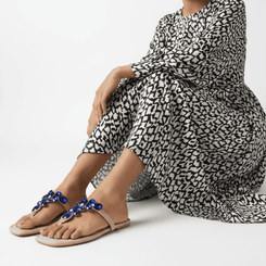 Dark Blue Flats for Women - Daily & Office Wear - Image 5 - Cunei India