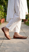 Brown Leather Jutti for Women - view 2