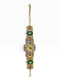 Champagne Oval Elephant Bracelet Watch for Women - view 2