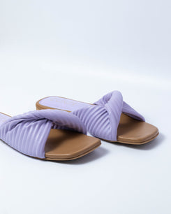 Lilac Convoluted Flats for Women - Daily & Office Wear - Image 5 - Cunei India