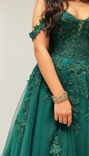 Gold Criss Cross Crystal Cuff Bracelet for Women - Party & Wedding Wear - view 2