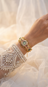 Emerald Cluster Elephant Bracelet Watch for women, Cunei India