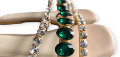 Emerald Green Flats for Women - Daily & Office Wear - Image 7 - Cunei India
