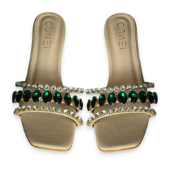 Emerald Green Heels for Women - Party & Wedding Wear - Image 6 - Cunei India