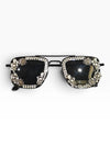 Black floral crystal glares detail, Cunei India