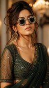 Rounded floral pearl glares second look, Cunei India