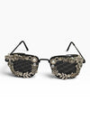 Black tint pearl glares on model, Cunei India