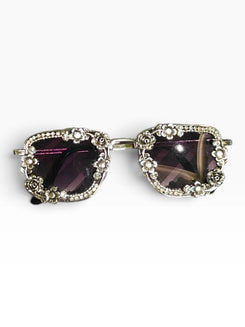 Silver floral glares detail, Cunei India