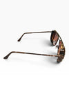 Brown tint sunflower glares on model, Cunei India