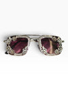Tinted floral crystal glares detail, Cunei India
