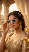Blue tint silver glares side view, Cunei India