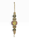 Gold Floral Elephant Bracelet Watch for Women - view 2