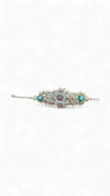 Gold, Green and Red CZ Open-Work Watch for Women, product photo, Cunei India