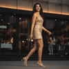 Gold Studded Heels for Women - Party & Office Wear - Image 4 - Cunei India