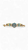 Gold Turquoise and Red Pearl Ethnic Bracelet Watch for women, Cunei India