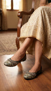 Green Ghungroo Jutti for Women - view 5