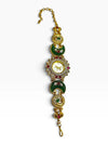 Green Red Ethnic Bracelet Watch for Women - view 2