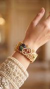 Heirloom Heritage Multicolour Openable Kada Bangles for Women - view 4