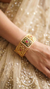 Heirloom Heritage Rectangular Openable Kada Bangles for Women - view 2