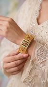 Heirloom Heritage Rectangular Openable Kada Bangles for Women - view 4