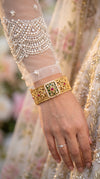 Heirloom Heritage Rectangular Openable Kada Bangles for Women - view 5