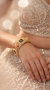 Heirloom Heritage Square Openable Kada Bangles for Women - view 2