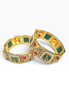 Heirloom Heritage Square Openable Kada Bangles for Women - view 3