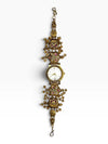 Heritage Luxury Floral Golden Dial Rajwadi Watch for Women - view 4