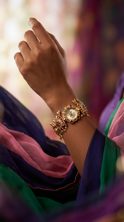 Heritage Luxury Heart Dial Rajwadi Watch for Women - view 3