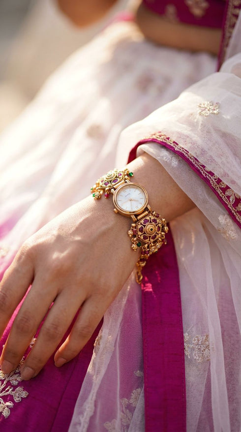 Heritage Luxury Hex Rajwadi Watch for Women