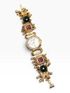 Heritage Luxury Round Crystal Dial Rajwadi Watch for Women - view 2
