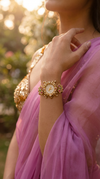 Heritage Luxury White Elephant Dial Rajwadi Watch for Women