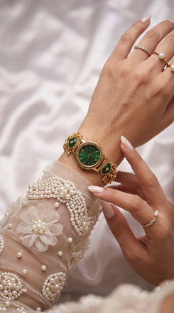 Heritage Maharani Green Dial Rajwadi Watch for Women - view 2