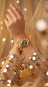 Heritage Maharani Green Elephant Dial Rajwadi Watch for Women - view 5