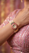 Heritage Ranisa Pink Border Beaded Rajwadi Watch for Women - view 2