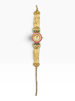 Heritage Ranisa Pink Border Beaded Rajwadi Watch for Women - view 3