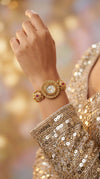 Heritage Ranisa White Flower Kundan Rajwadi Watch for Women - view 2